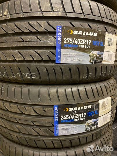 Sailun Atrezzo ZSR SUV 245/45 R19 и 275/40 R19 105Y