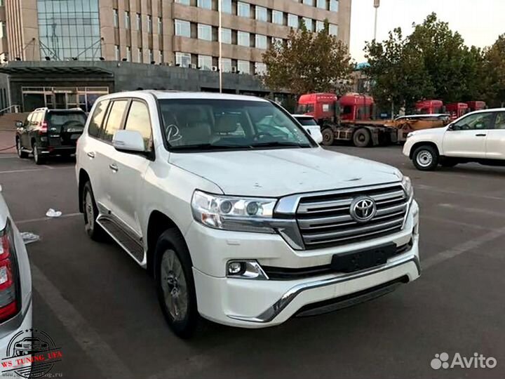 Toyota land cruiser 200 обвес white Q933