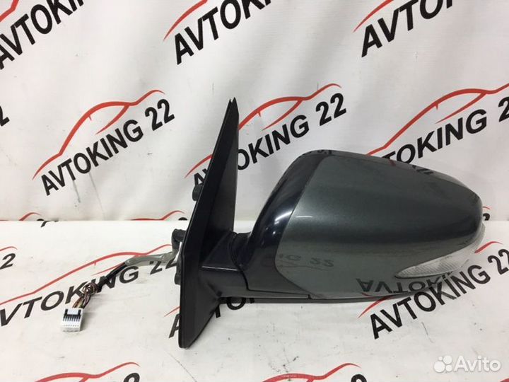 Зеркало заднего вида боковое левое Mitsubishi