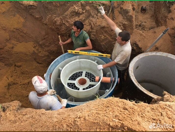 Септик с установкой от производителя