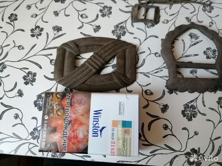 Пряжка для ремня старинная