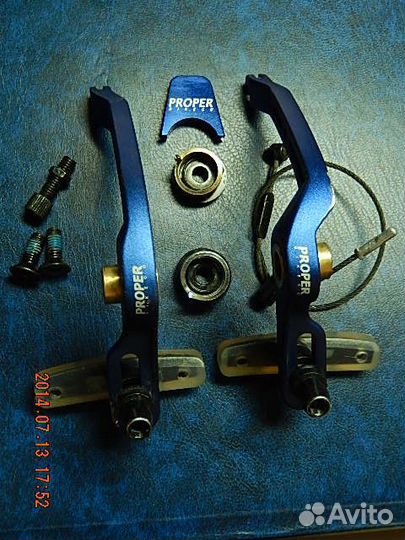 Топовый тормоз и тросики для BMX