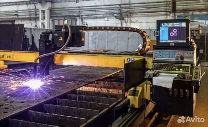 Плазма резка листового металла