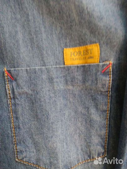 Джинсовая рубашка, 152