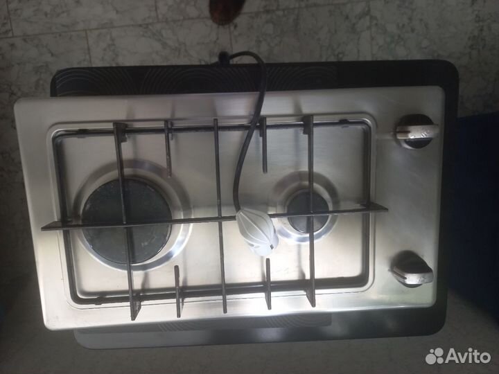 Газовая варочная панель,2 конфорки,ariston