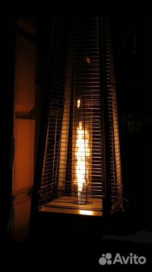 Уличный газовый обогреватель пирамида. Новые