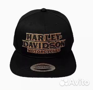 Бейсболка с прямым козырьком Harley Davidson