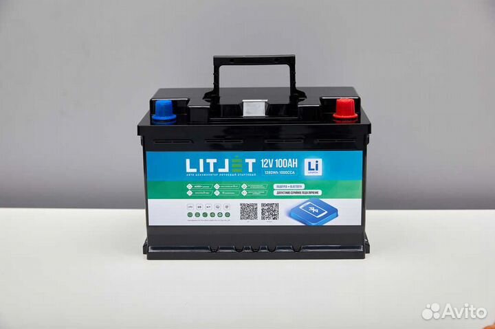 Аккумулятор литиевый lifepo4 для лодки 12V 100Ah