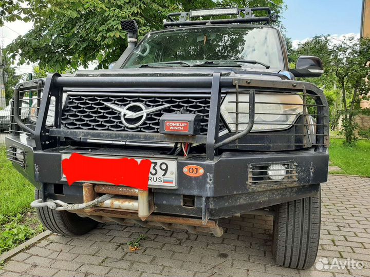 Силовые бампера на УАЗ Patriot