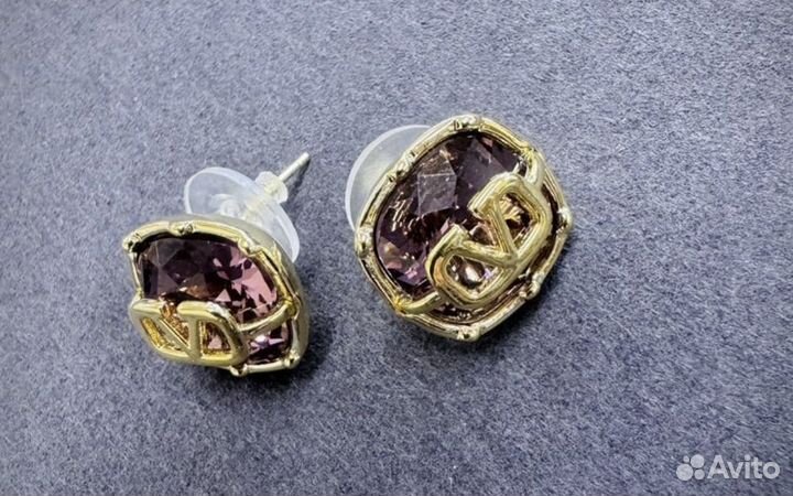 Серьги Valentino Chanel Celine Dior