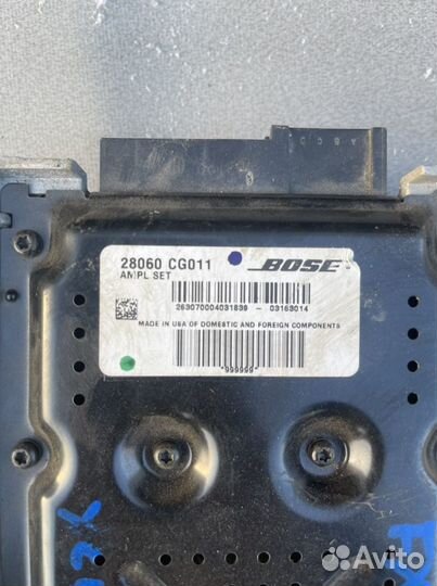 Усилитель звука Infiniti FX 35 (S50)