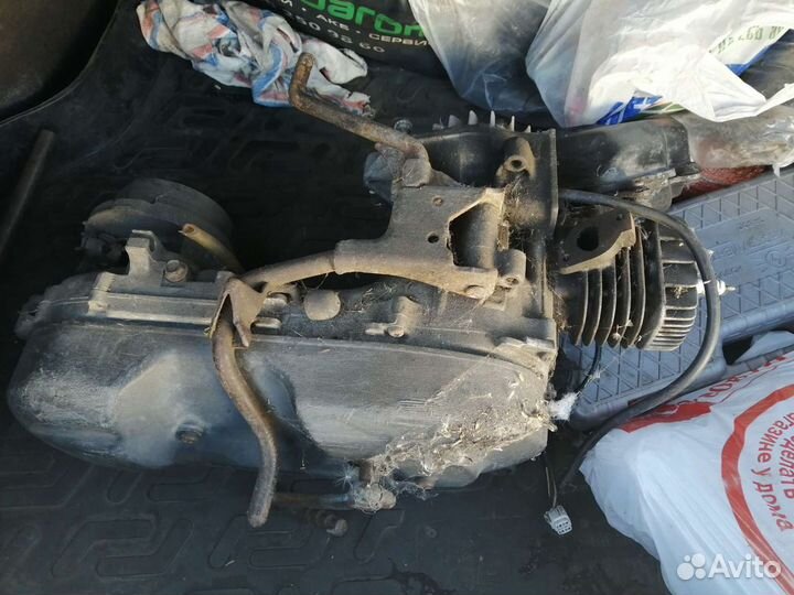 Двигатель на скутер ymaha aprio