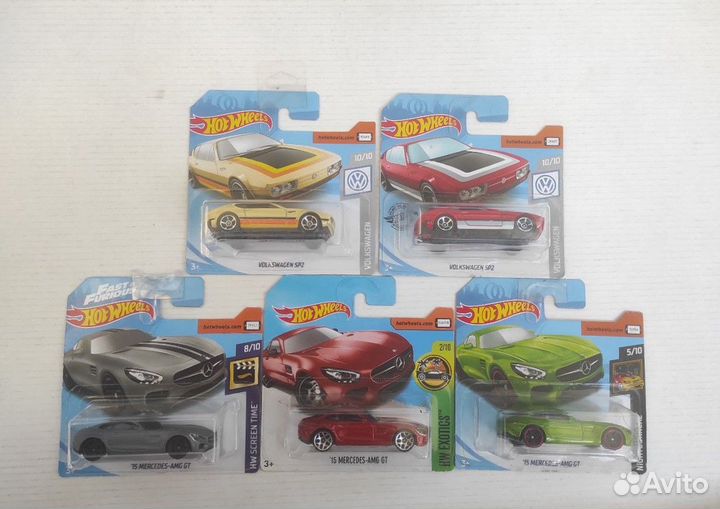 Hot Wheels подборка немцев