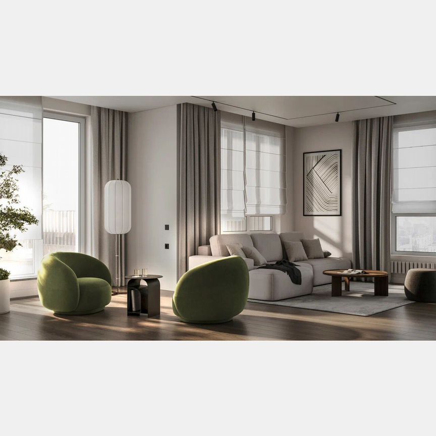 4-к. квартира, 103,4 м², 6/16 эт.