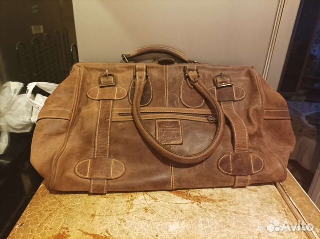 Кожаный портфель