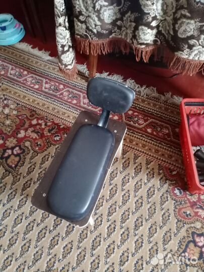 Сидушка на багажник велосипеда