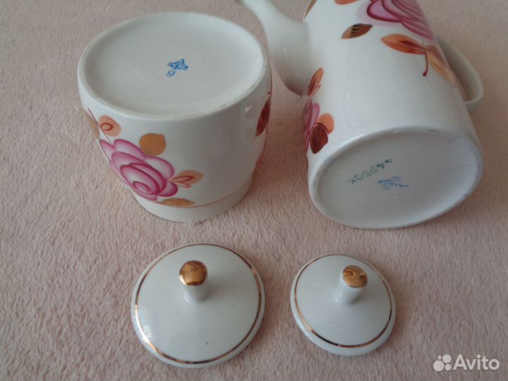 Сервизы Кофейные Фарфор СССР Разные