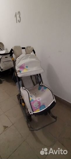 Коляска санки