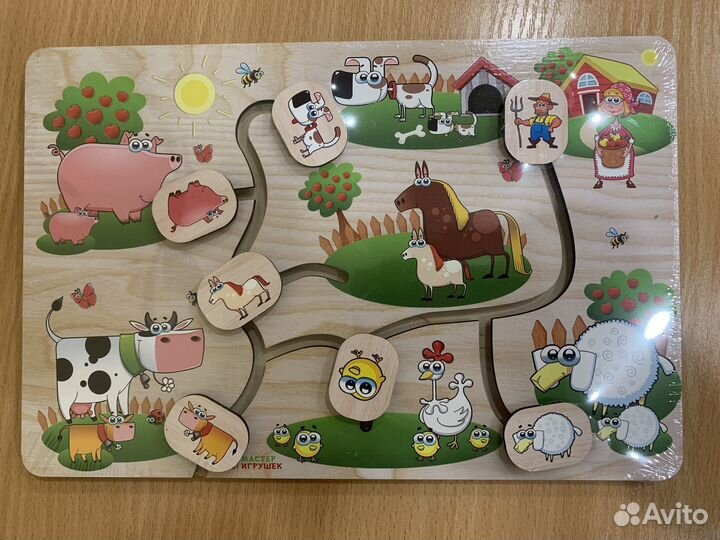 Развивающие деревянные игрушки