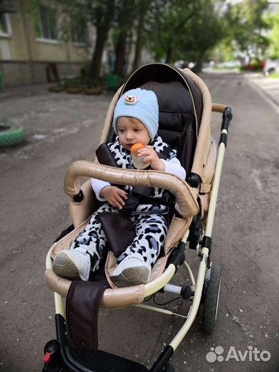 Коляска riko brano ecco 3 В 1 цвет 12 caramel