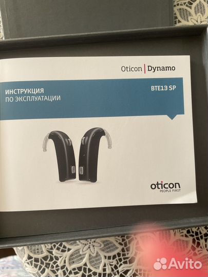 Слуховой аппарат oticon новый