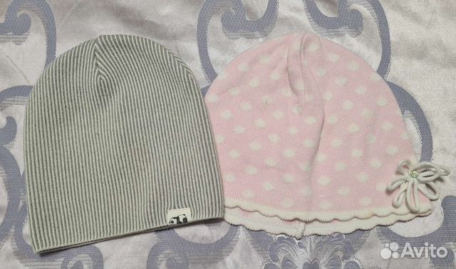 Шапка для девочки на 1-1,5 года