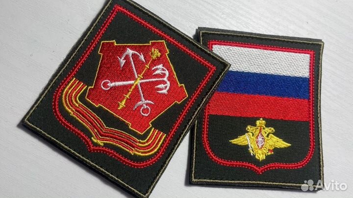 Вышивка на одежде, шевроны на заказ от 10 штук