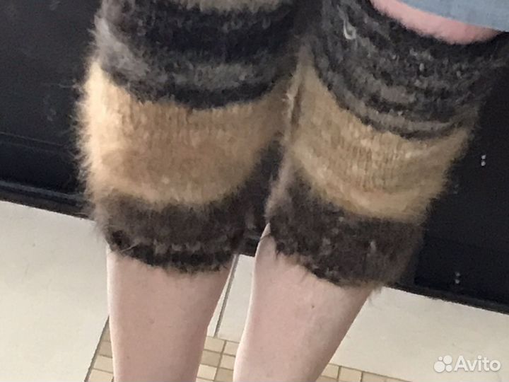 Наколенники из собачьей шерсти ручная работа