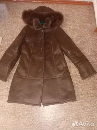 Дубленка женская 48 размер