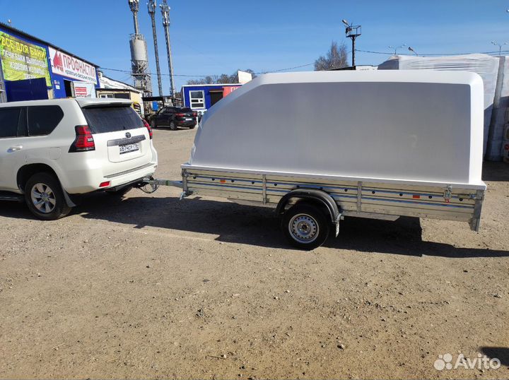 Прицеп 17.022 с крышкой в комплекте Н1500мм