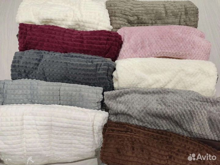 Новый плед кубик размер евро 200*220