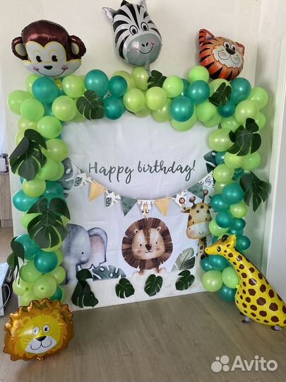 Банер на день рождения фотозона