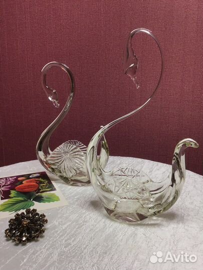 Лебеди салфетницы, для декора