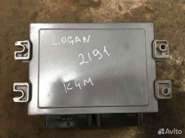 Блок управления двигателем Renault Logan LS1Y K4M