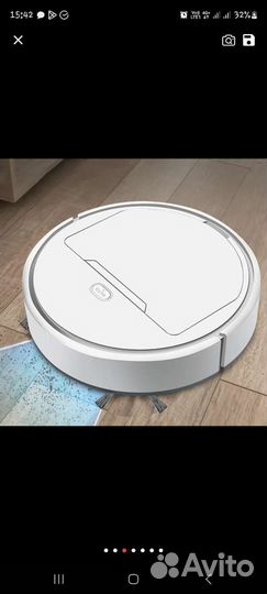 Мини Робот пылесос новый