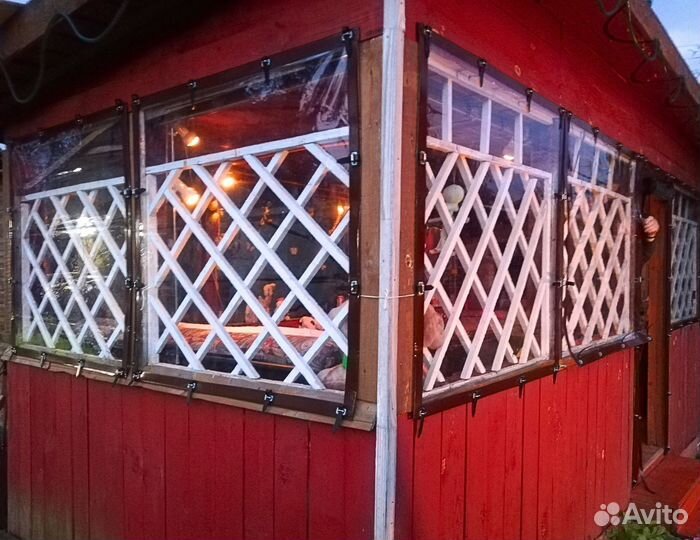 Мягкие окна для беседок террас и веранд