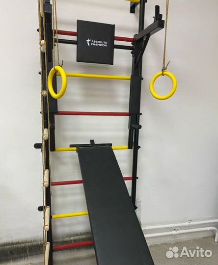 Шведская стенка Спортивный комплекс + скамья Новые