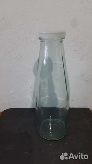 Бутылка кефирная с крышкой