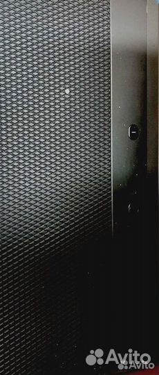 Входная дверь Флорида зеркало фацет эмалит белый