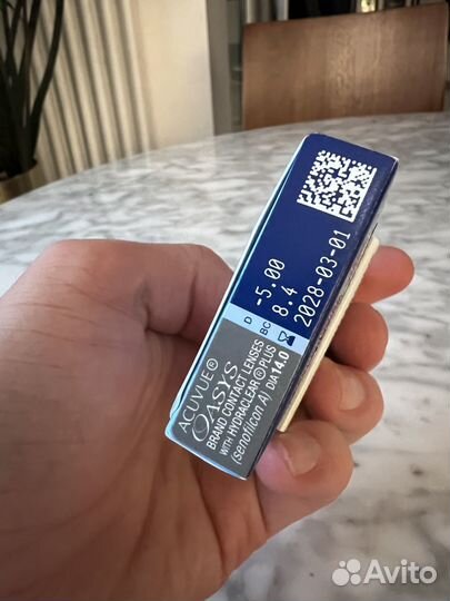 Линзы контактные acuvue двухнедельные -5.00 8.4