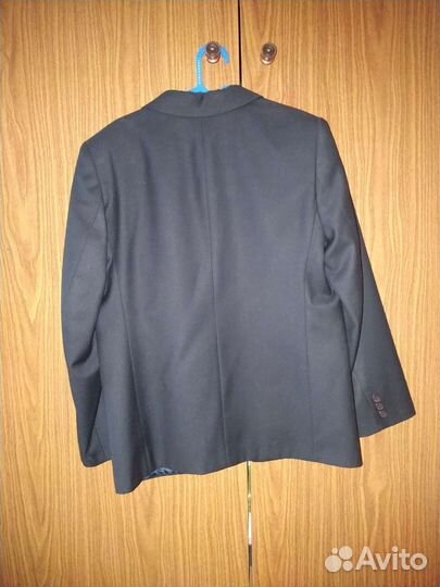 Пиджак школьный для мальчика 152
