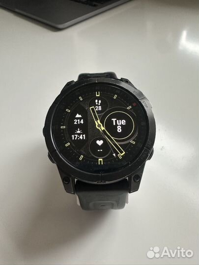 Смарт-часы garmin epix gen 2 47mm titanium dlc