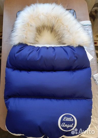 Зимний конверт на выписку