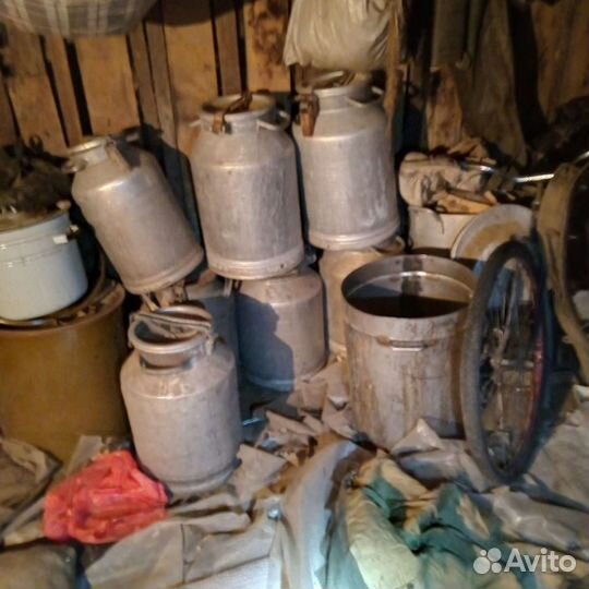 Фляга алюм бу 40л. Для пищевых и бочки нерж