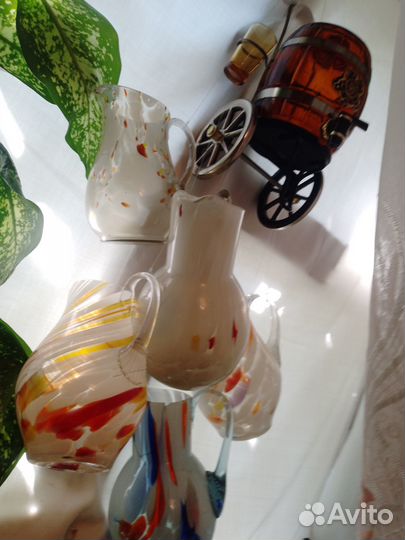 Хрусталь фарфор стекло вазы сервизы пары посуда