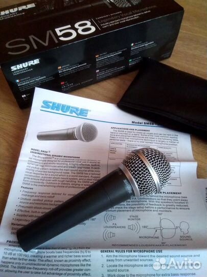 Микрофон Shure sm58