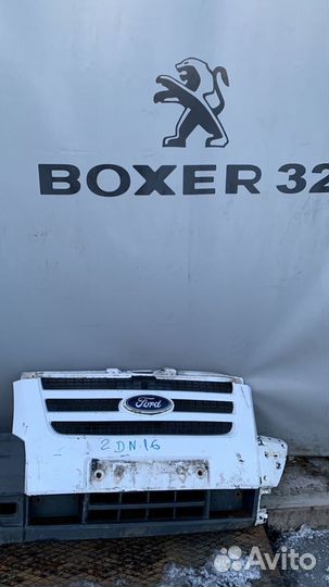 Бампер перед. Ford Transit Белый