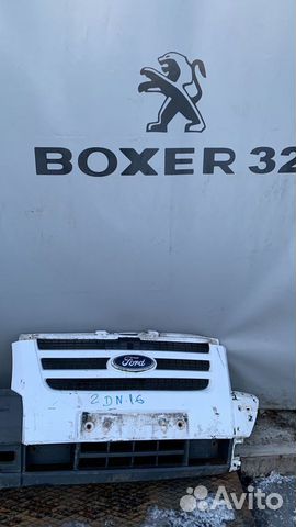 Бампер перед. Ford Transit Белый