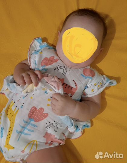 Вещи пакетом для девочки 3-7 месяцев