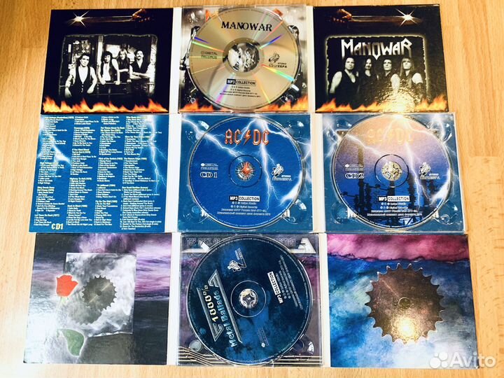 Сd рок металл Manovar AC/DC Metal Ballads